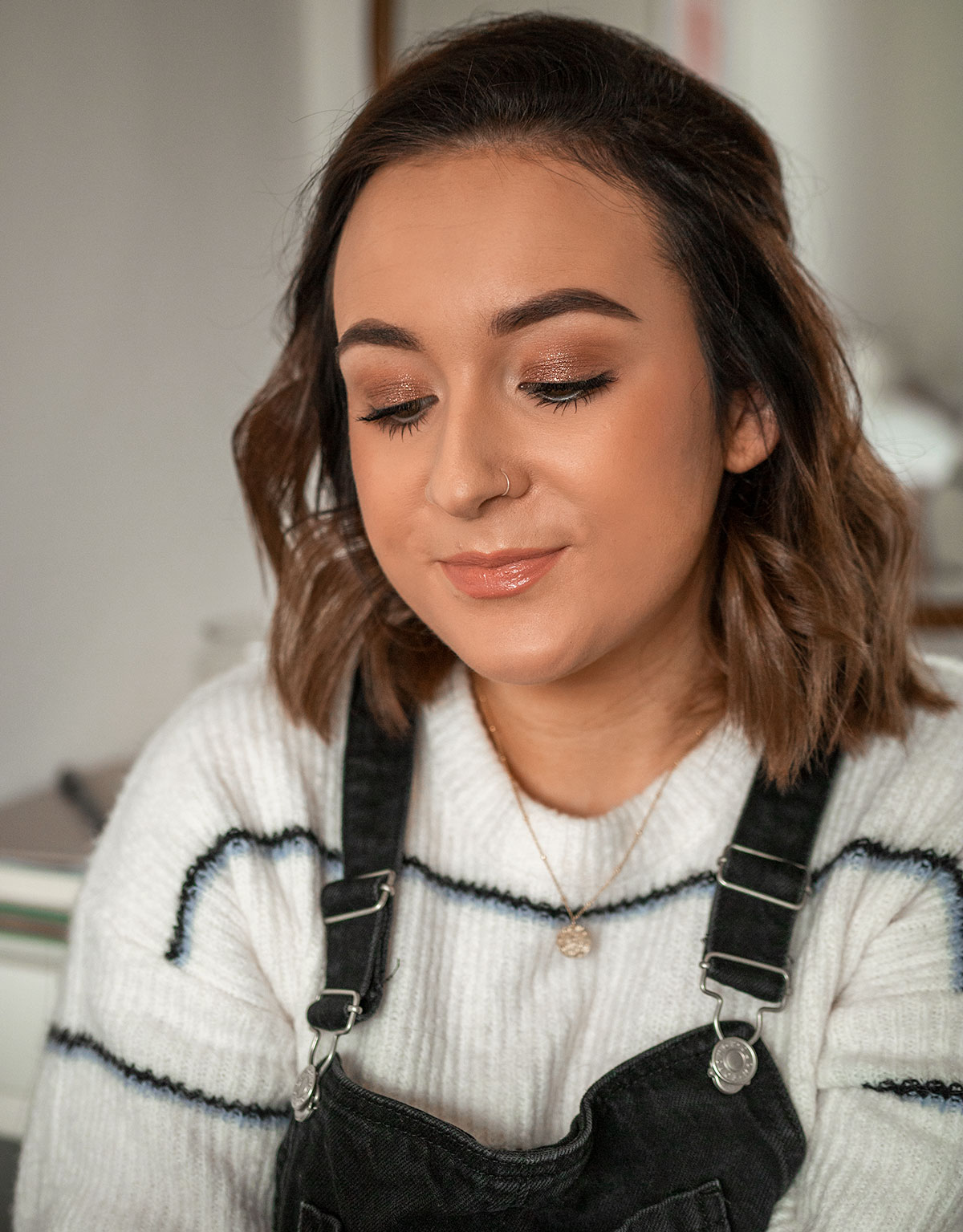 bronze makeup look
