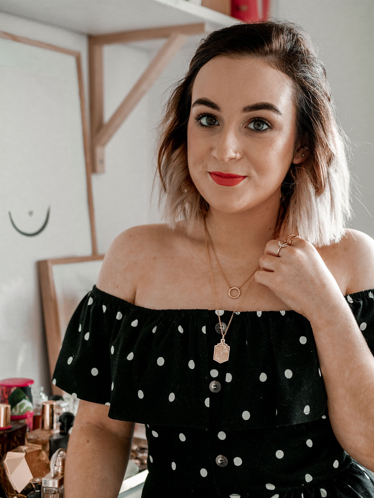 daisy london john greed jewellery review styling accessories gold necklace ring stack