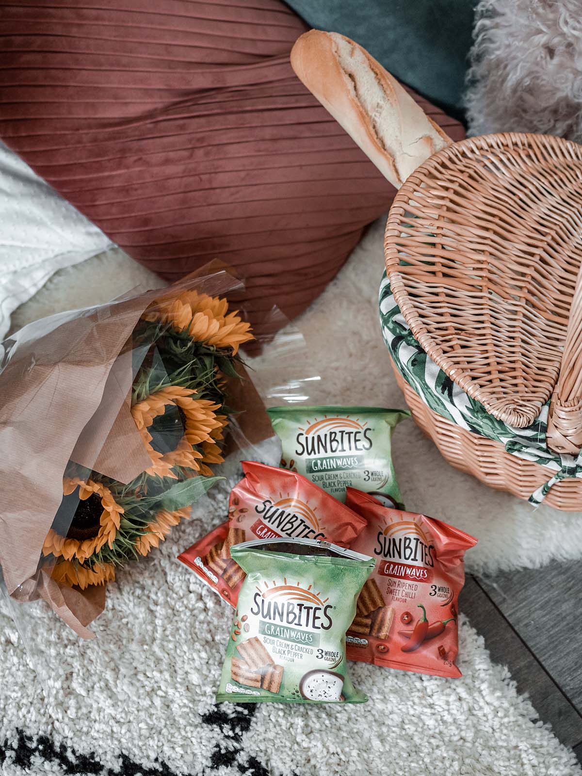 Adding Sunbites To My Picnic Basket.