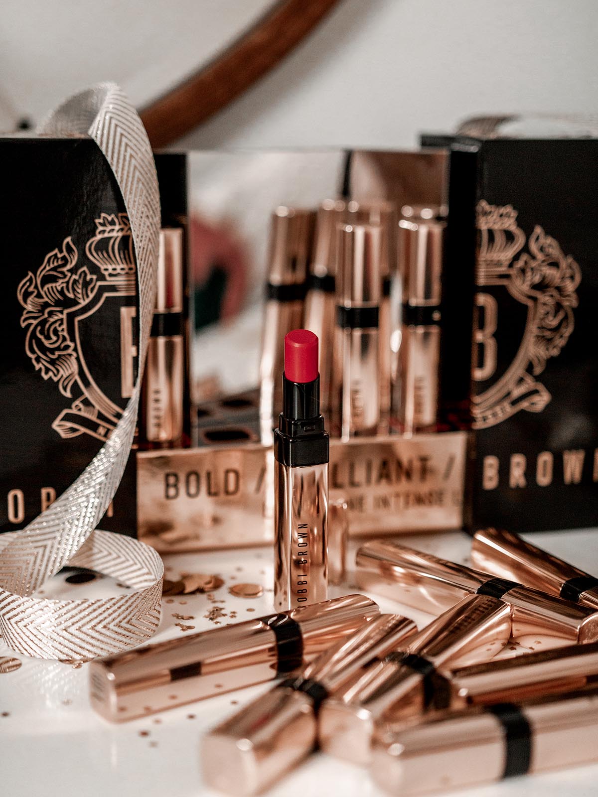 The New Bobbi Brown Luxe Shine Intense Lipstick Collection.