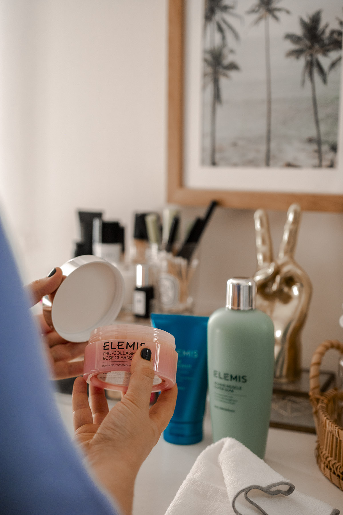 self-care with very elemis skincare