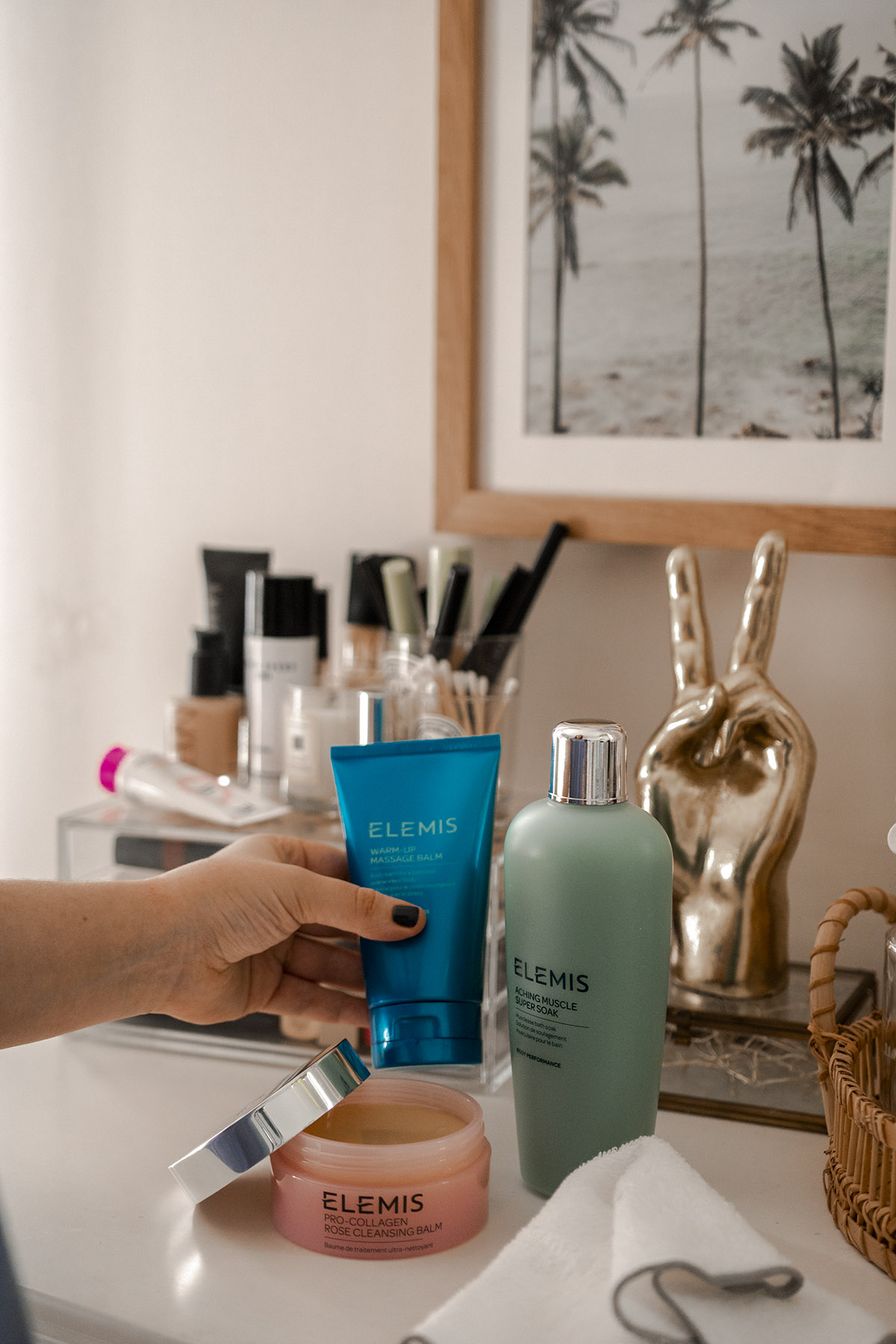 self-care with very elemis skincare