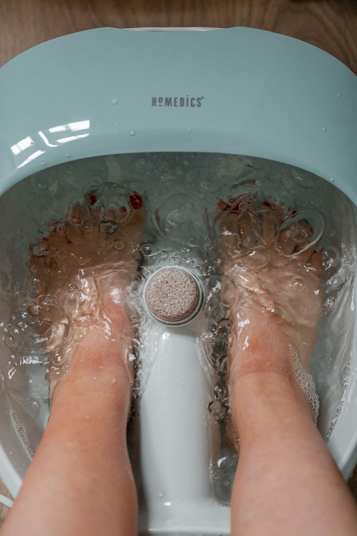 self-care with very foot spa