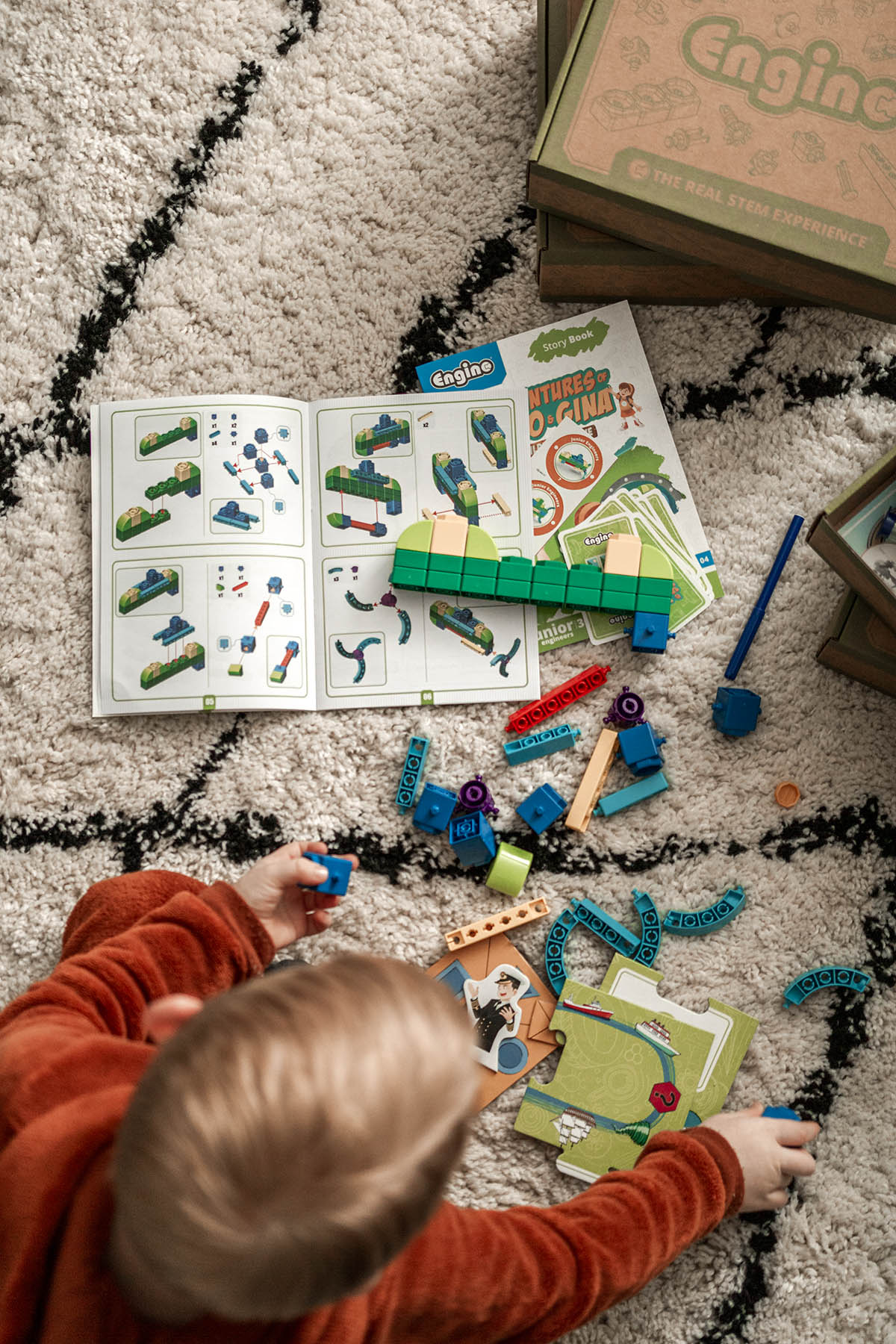 engino toy subscription box kids building children young child