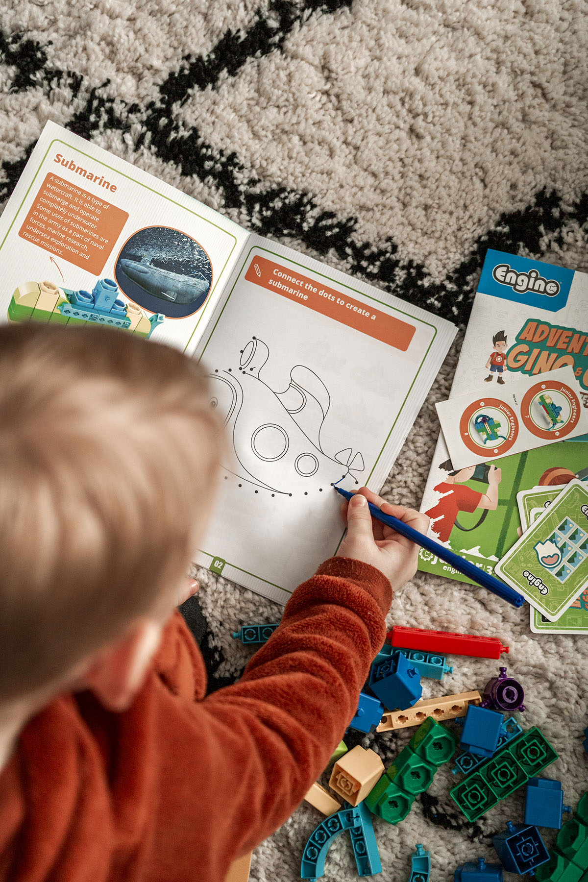 The Engino Toy Subscription Box.