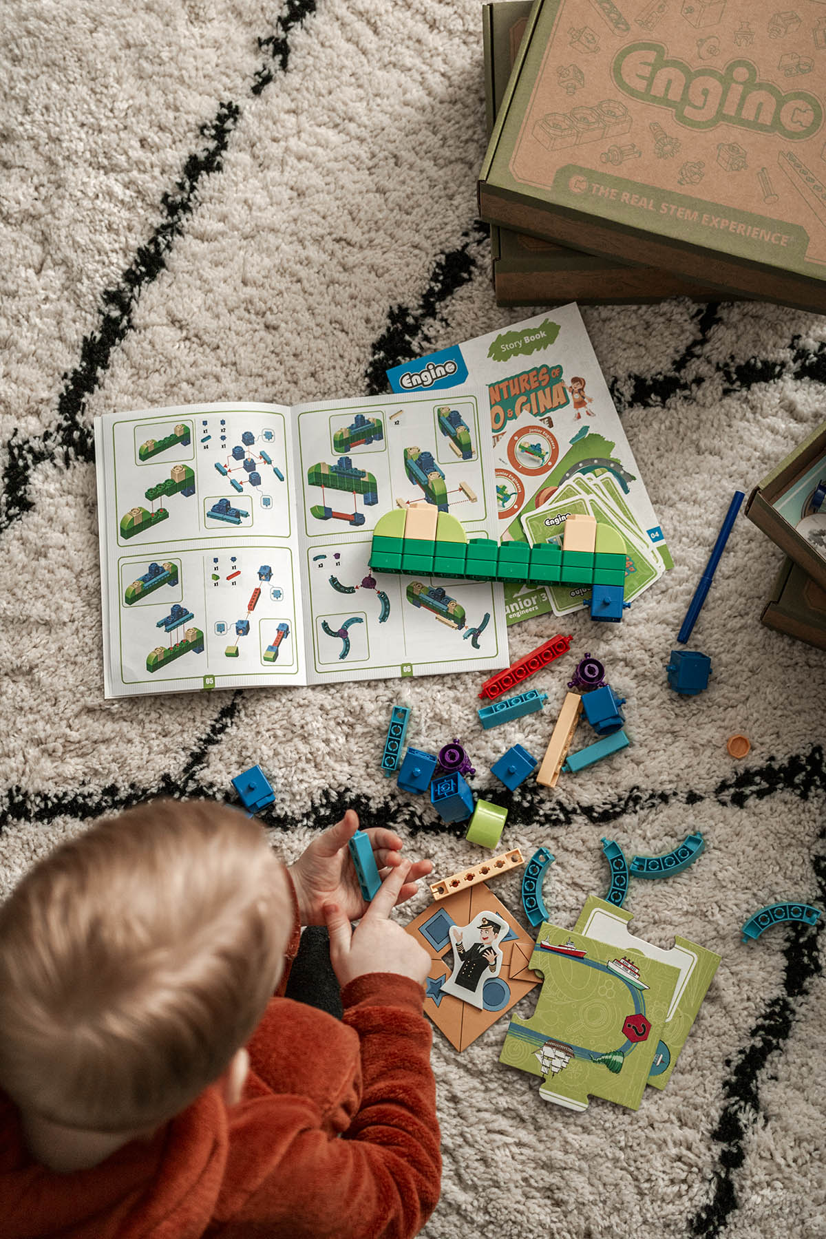 engino toy subscription box kids building children young child