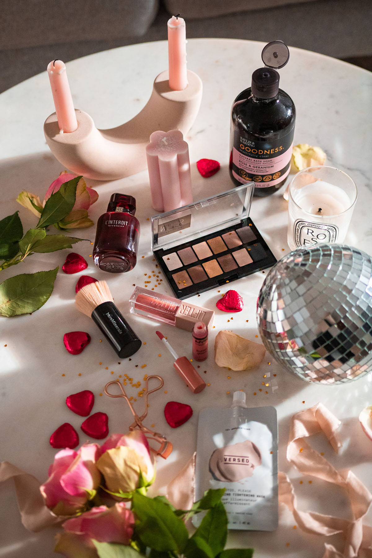 Celebrating Valentine’s Day.