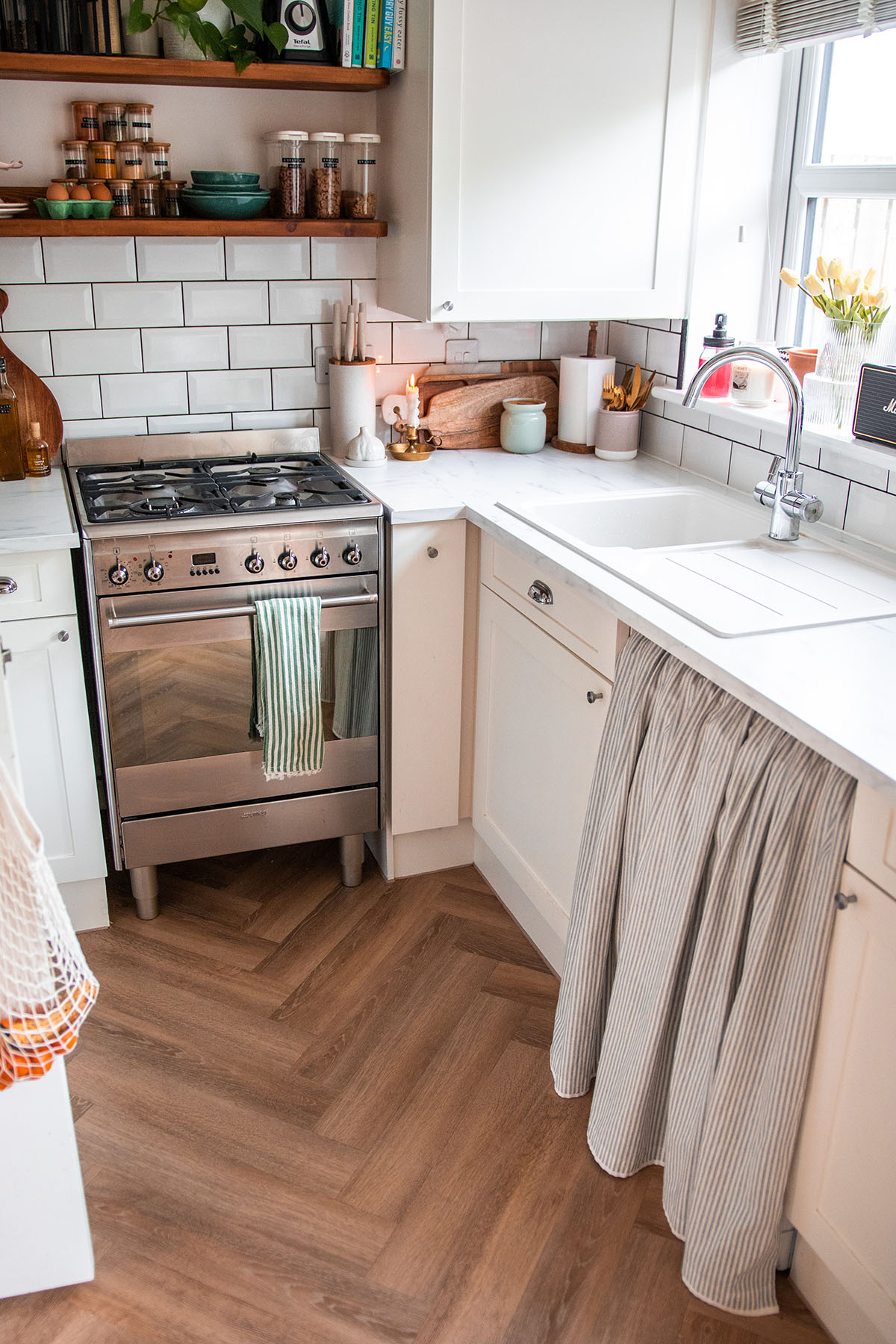 Harvey Maria flooring renovation lvt herringbone floor
