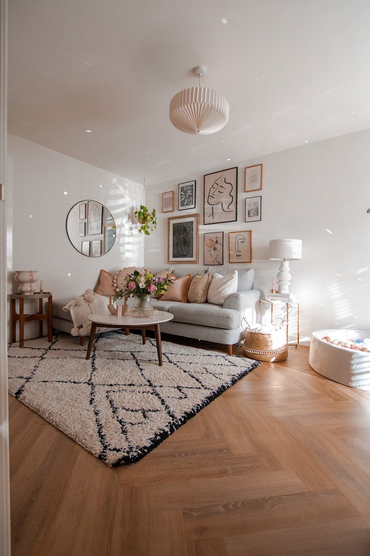 Harvey Maria flooring renovation lvt herringbone floor