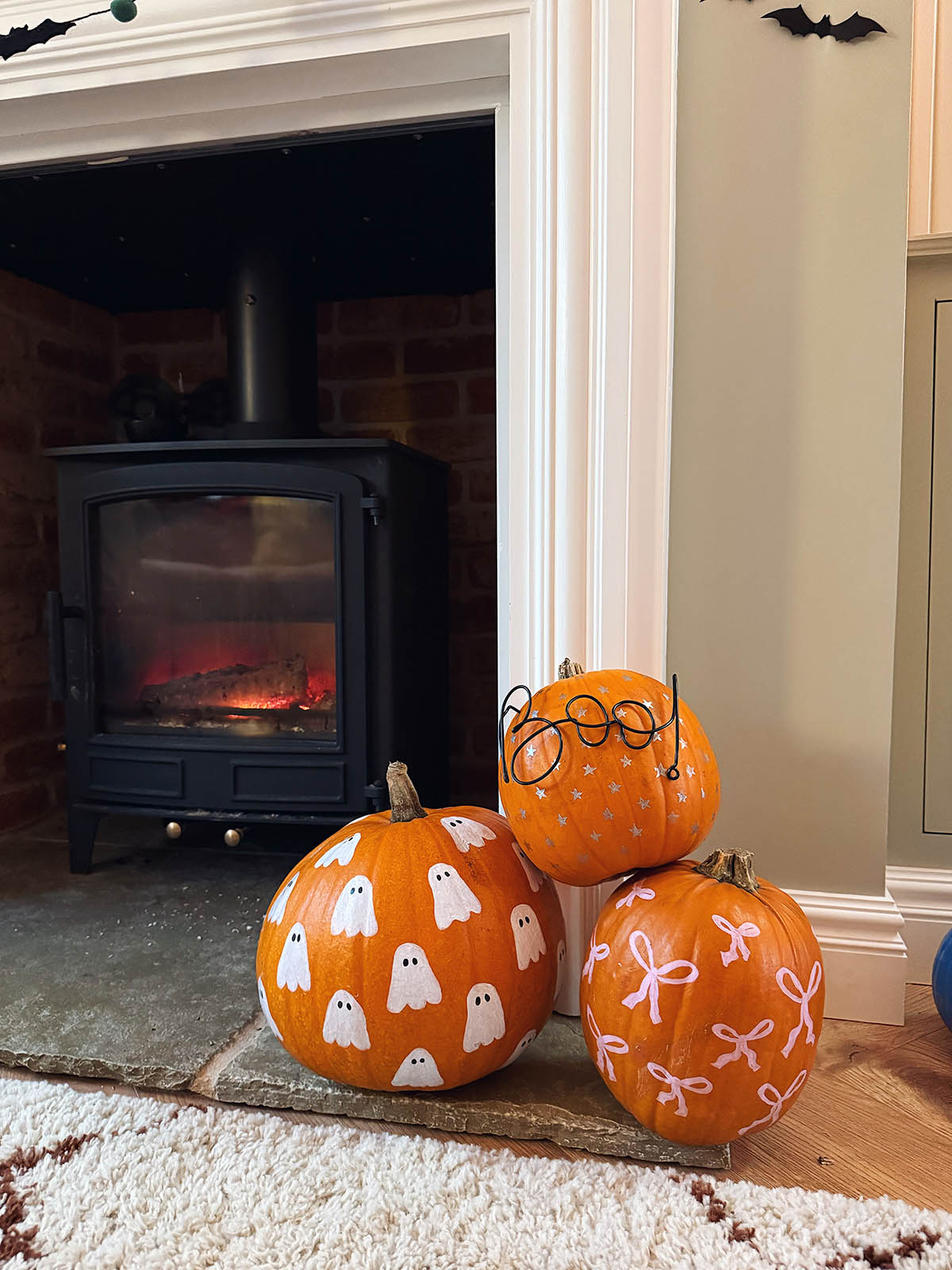 house decorated with halloween decorations