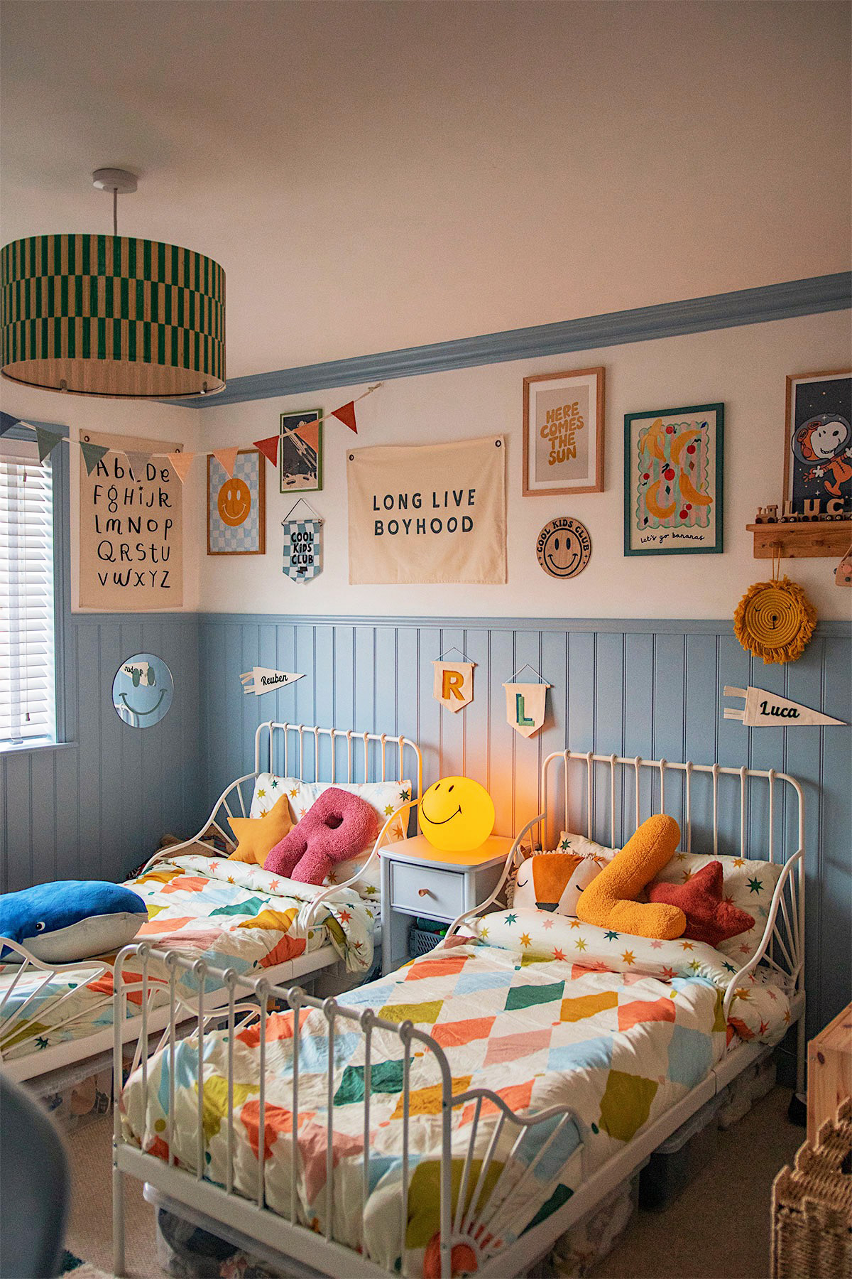 Boys Bedroom Makeover.