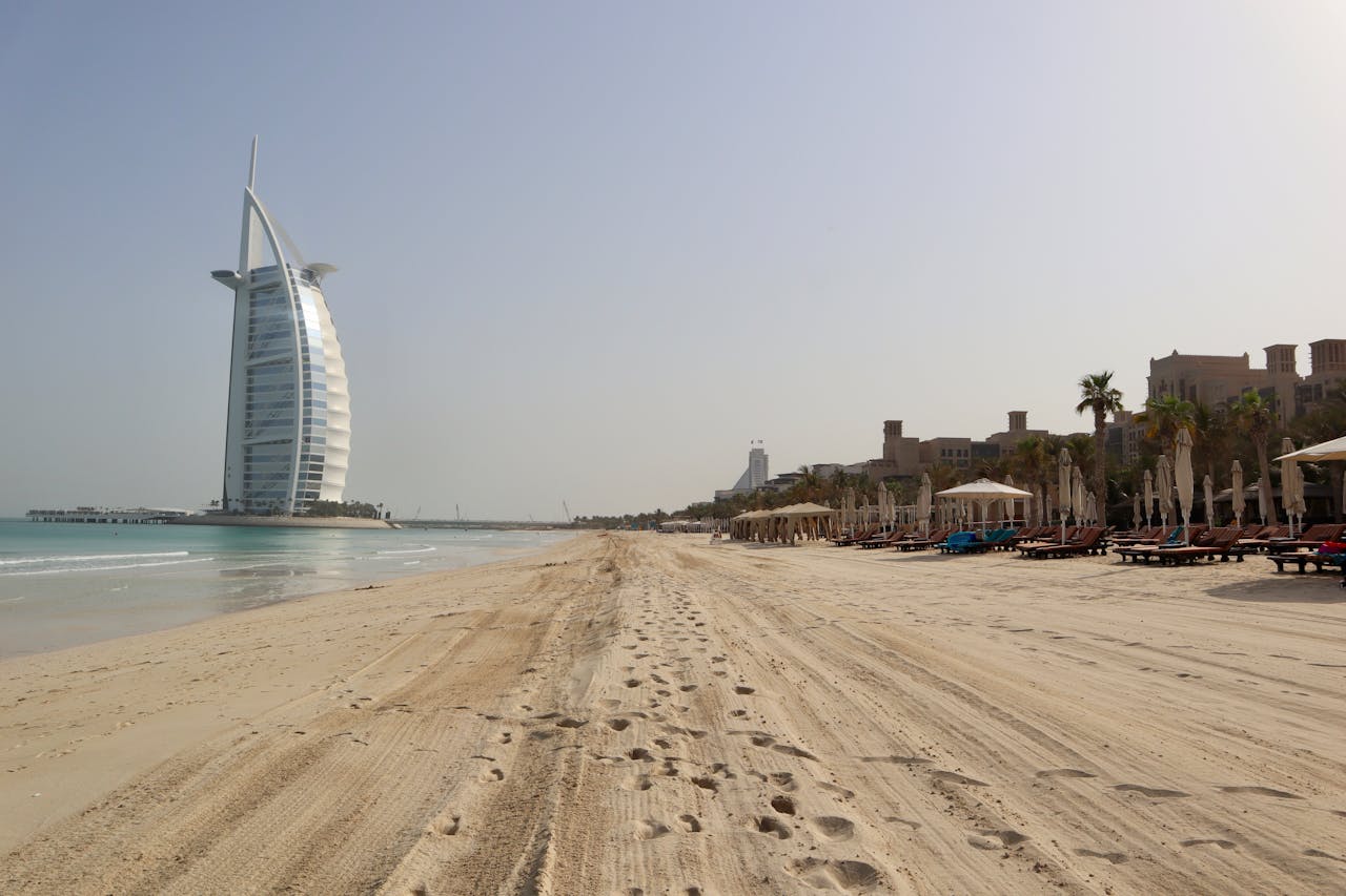 Al Mamzar Beach Park – A Family Park With Beaches And Picnic Areas.