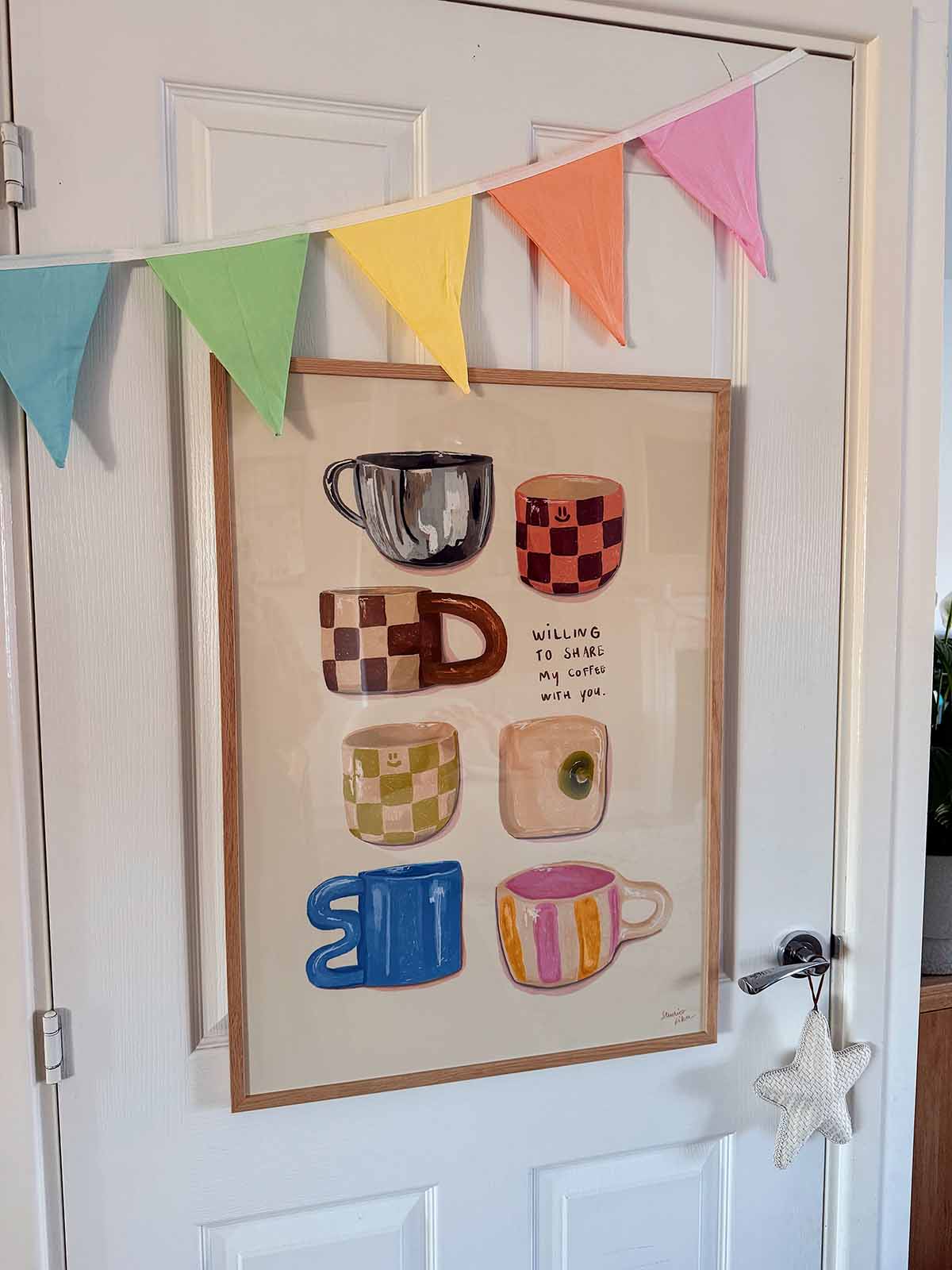 how to add colourful artwork