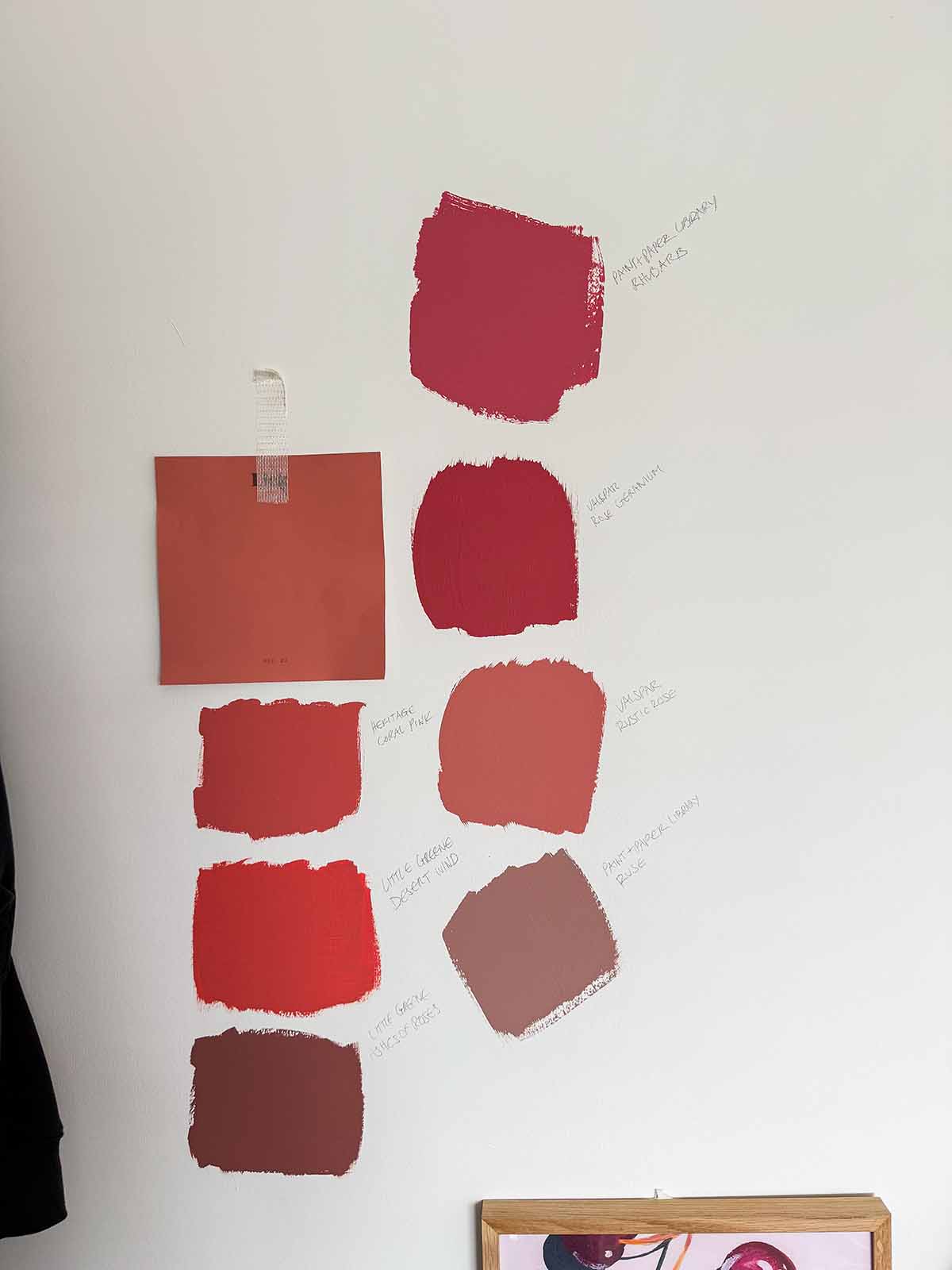 bedroom makeover renovation colour drenching panelling