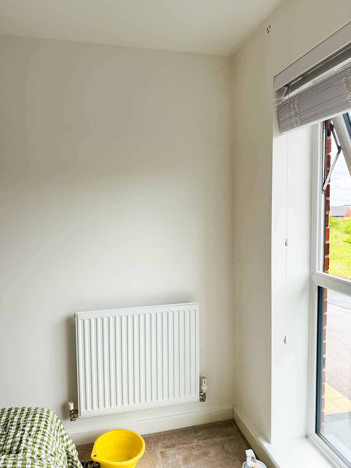 bedroom makeover renovation colour drenching panelling