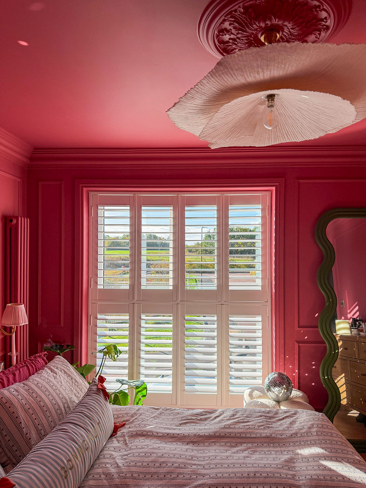 bedroom panelling styling ideas