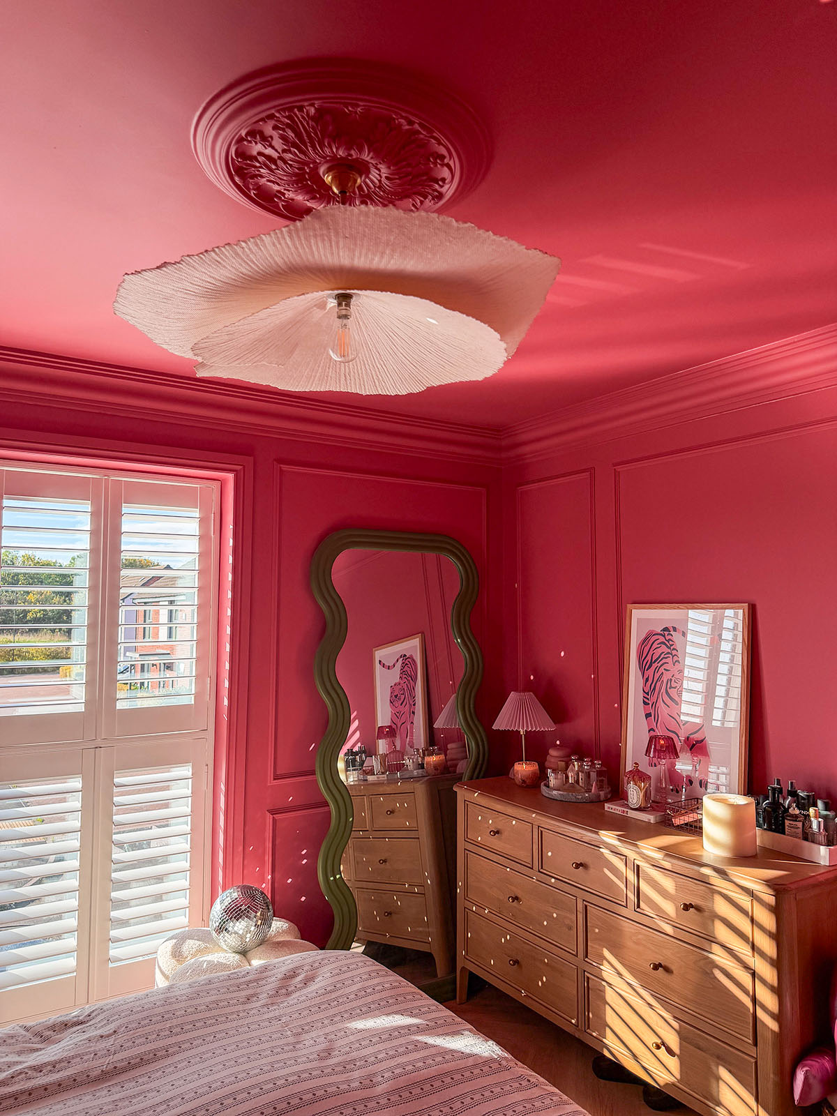 bedroom panelling styling ideas